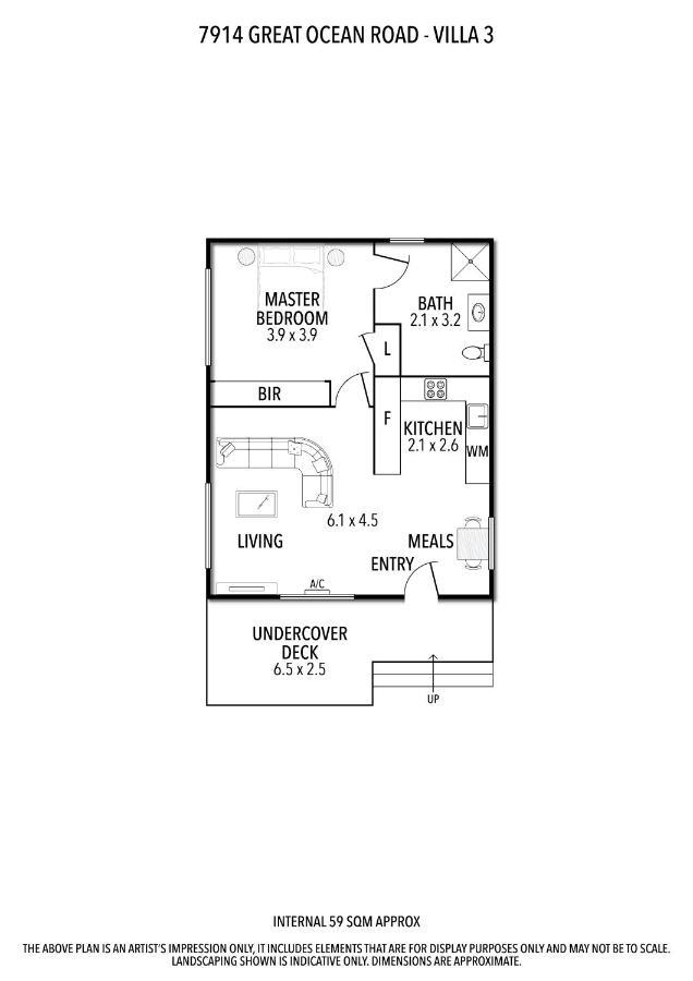 Otway Coastal Villas, 1 Bedroom Villa. Princetown Zewnętrze zdjęcie